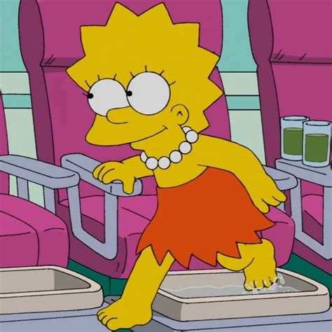 pictures of lisa simpson feet